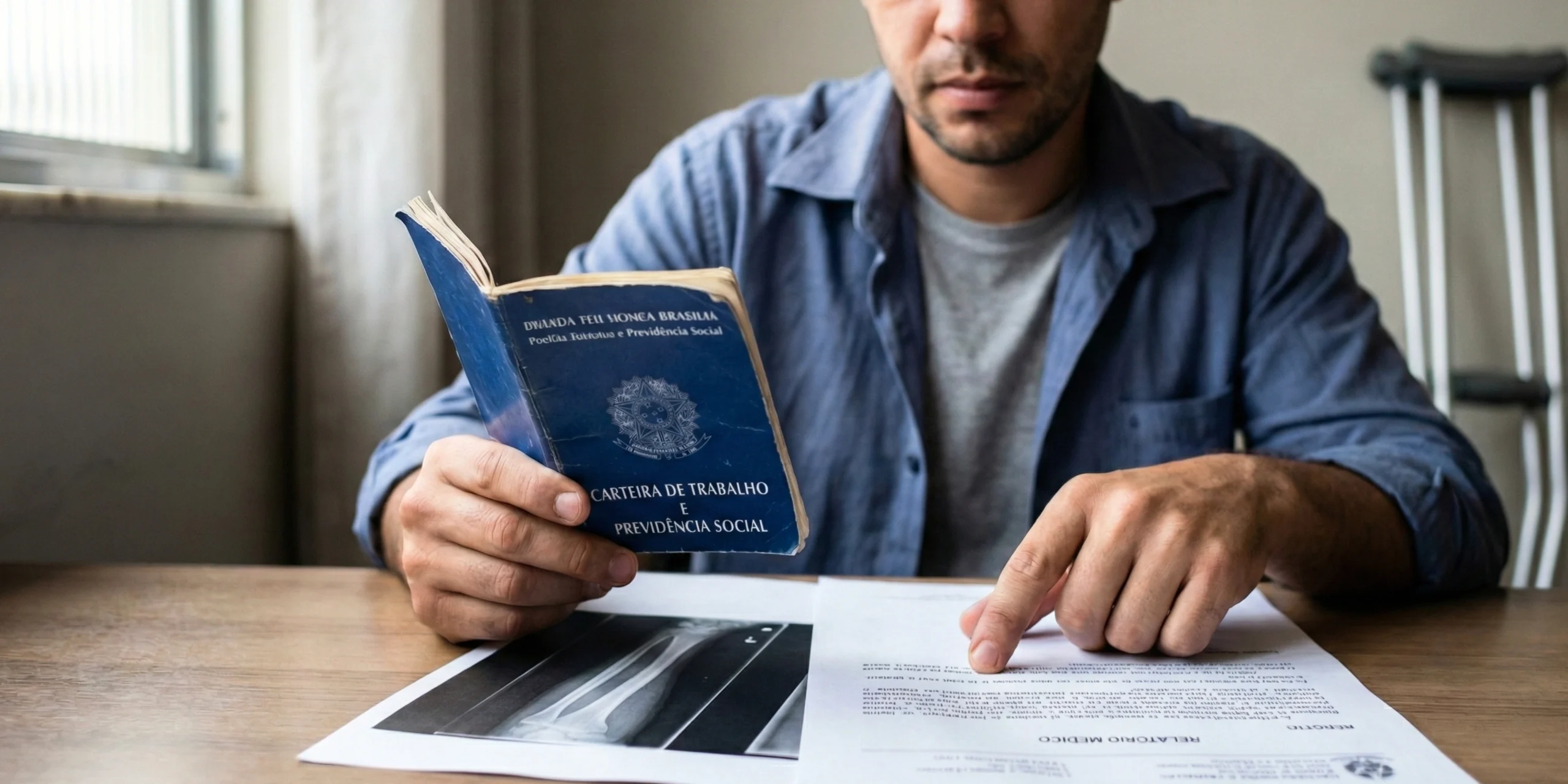 Carteira de Trabalho - INSS e acidente de trabalho